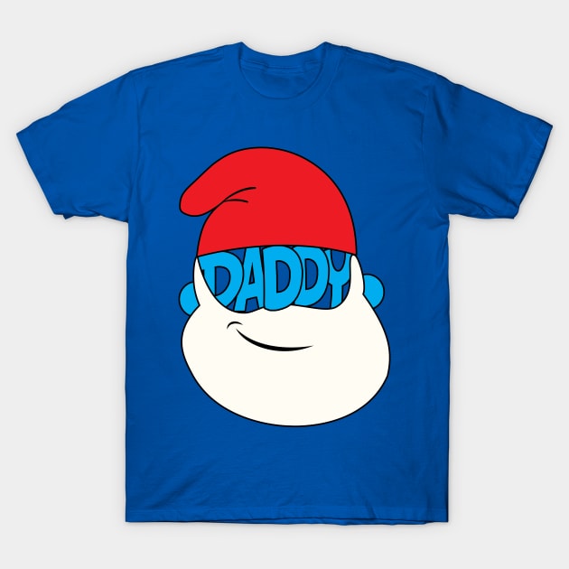 Daddy Smurf T-Shirt by JFCharles